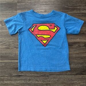Blue Superman Logo T-Shirt